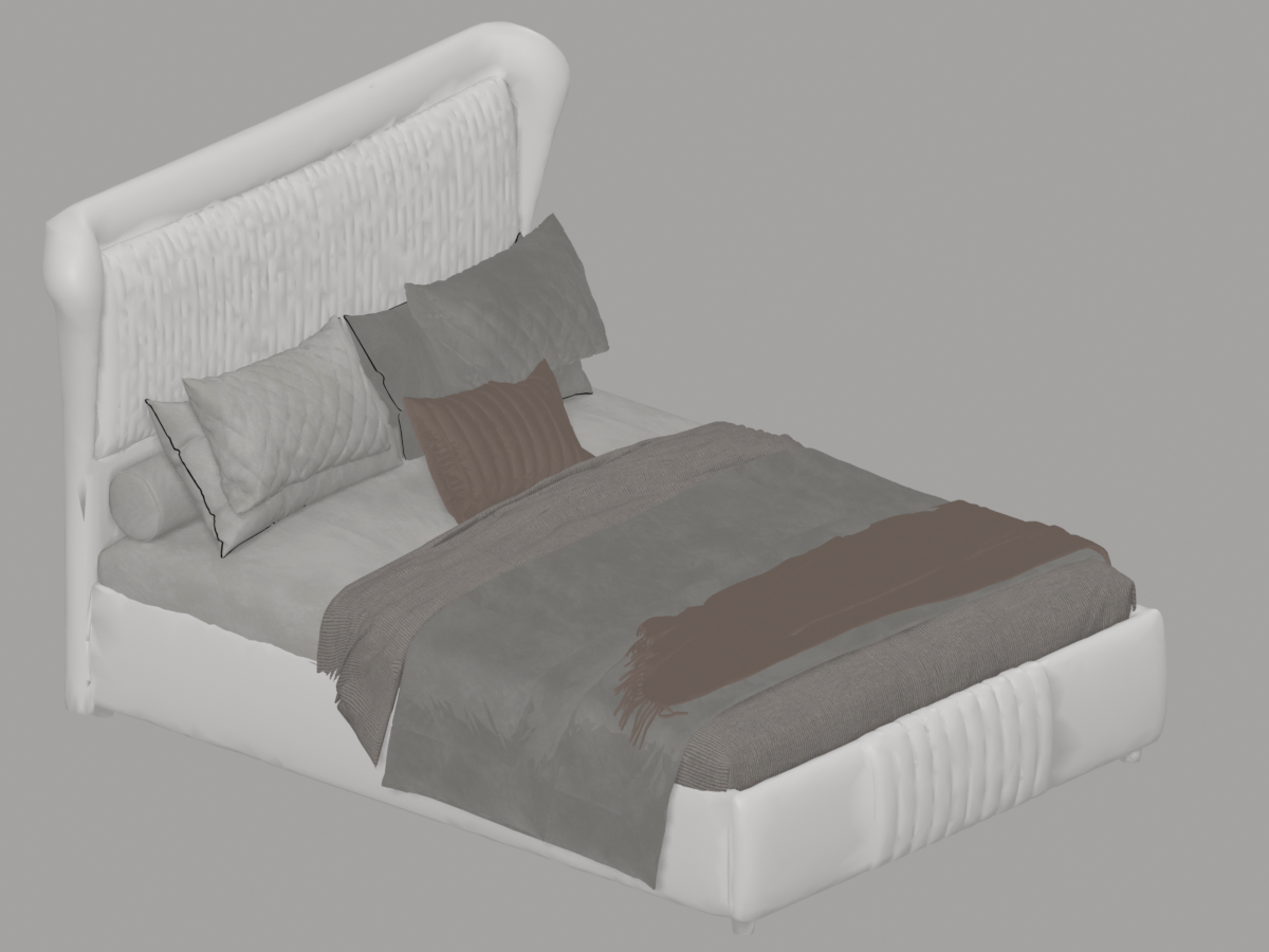 Layl — Upholstered bed