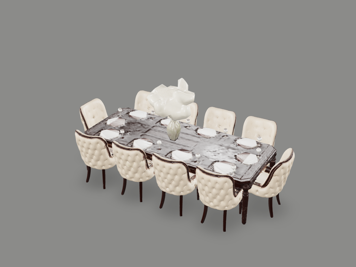 Fahrenheit Table — Dining table & chairs